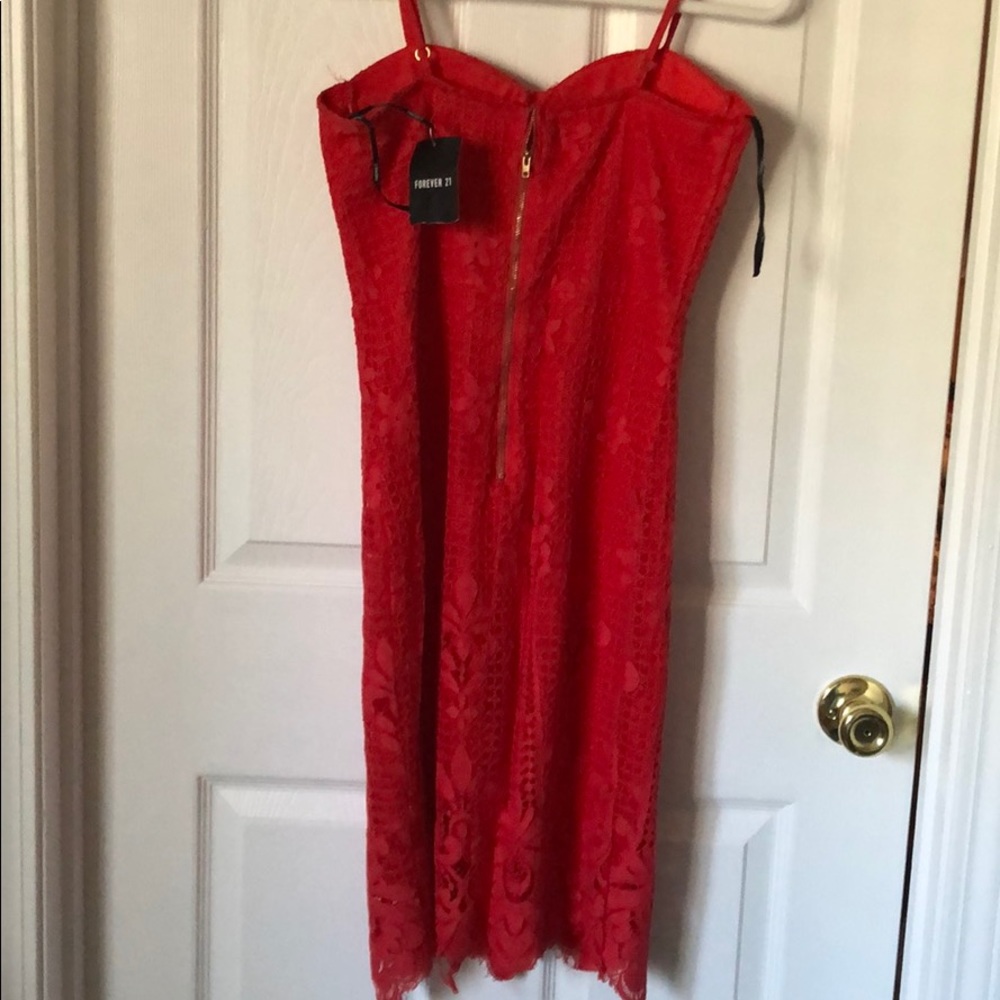 Red dress